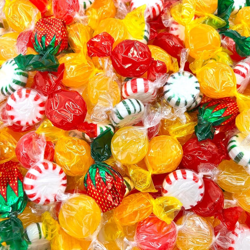 LAETAFOOD Hard Candy Party Mix - 6 Pound Assorted Fruit Flavors - Image 1